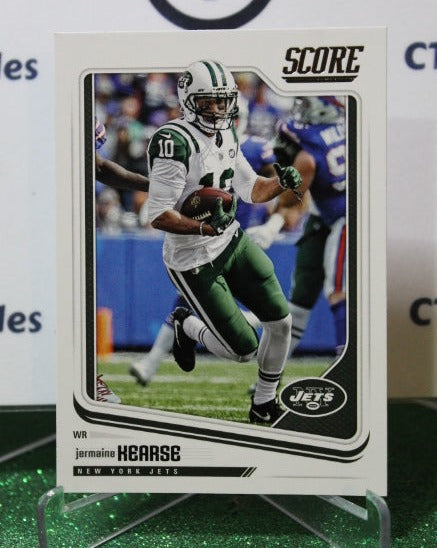 2018 PANINI SCORE JEAMAINE HEARSE # 240 NFL NEW YORK  JETS GRIDIRON  CARD