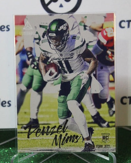 2020 PANINI CHRONICLES LUMINANCE DENZEL MIMS # 224 ROOKIE  NFL NEW YORK  JETS GRIDIRON  CARD