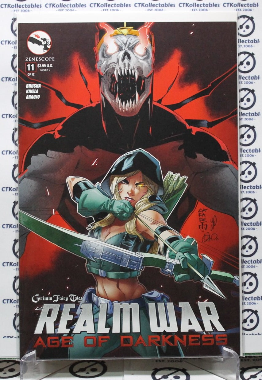 REALM WAR # 11 AGE OF DARKNESS GRIMM FAIRY TALES VARIANT NM ZENESCOPE 2015