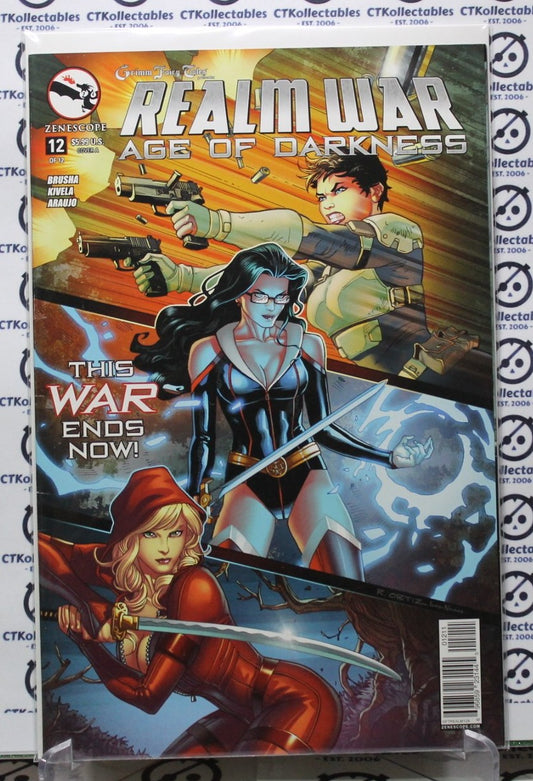 REALM WAR # 12 AGE OF DARKNESS GRIMM FAIRY TALES VF ZENESCOPE 2015