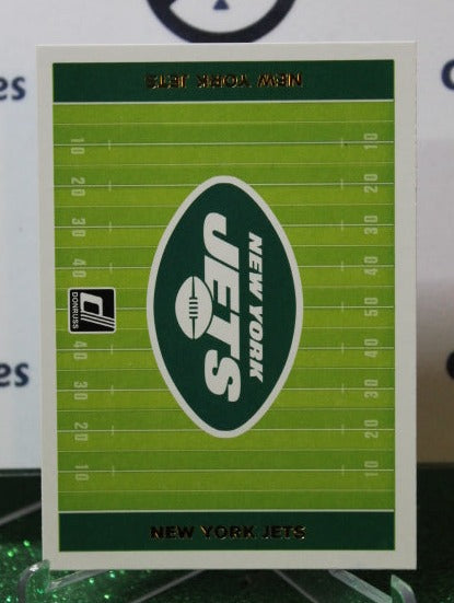 2019 PANINI DONRUSS TEAM PRIDE #  TP-8 NFL NEW YORK  JETS GRIDIRON  CARD