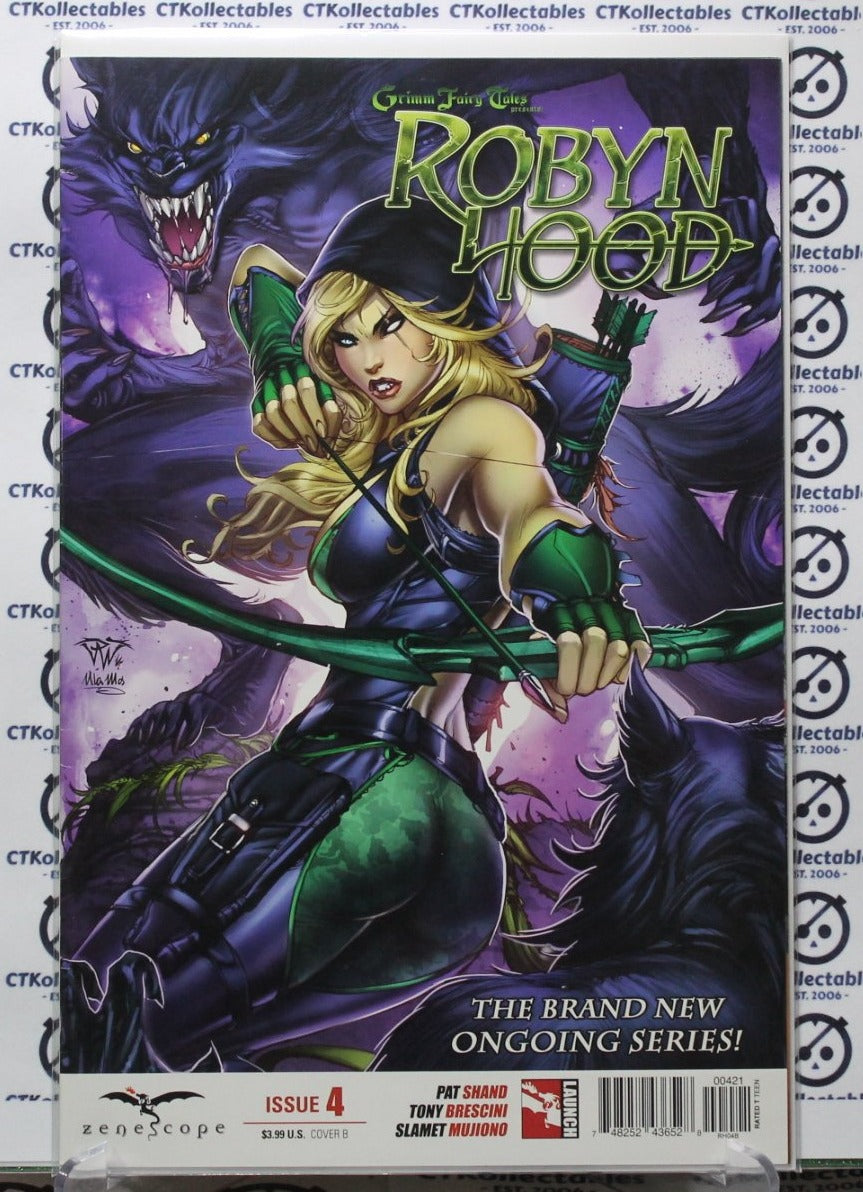 ROBYN HOOD # 4 GRIMM FAIRY TALES VARIANT VF  ZENESCOPE 2014