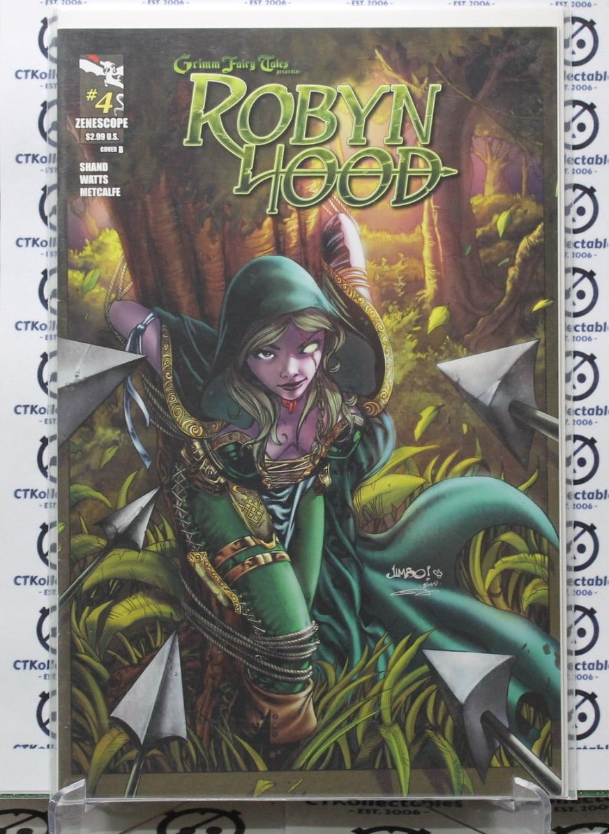 ROBYN HOOD # 4 GRIMM FAIRY TALES VARIANT VF  ZENESCOPE 2012