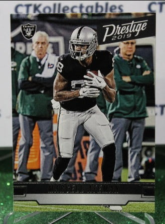 2019 PANINI PRESTIGE MARCELL ATEMAN # 132 NFL OAKLAND RAIDERS GRIDIRON  CARD