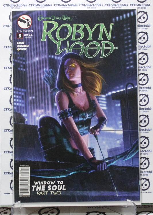 ROBYN HOOD # 8 GRIMM FAIRY TALES  VARIANT VF  ZENESCOPE 2015