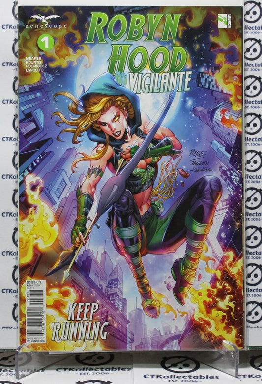 ROBYN HOOD VIGILANTE # 1 KEEP RUNNING VARIANT ZENESCOPE  2019