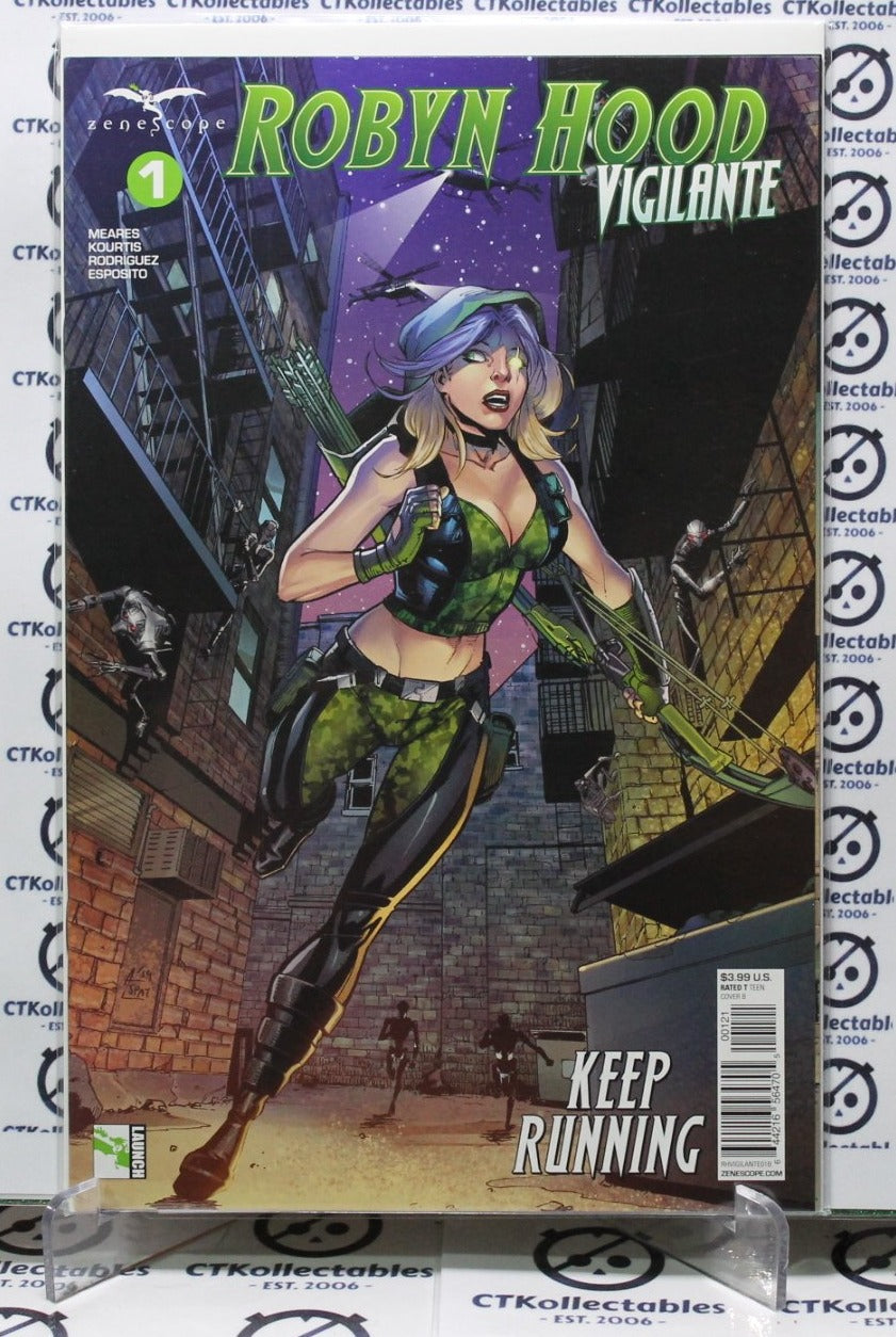 ROBYN HOOD VIGILANTE # 1 KEEP RUNNING VARIANT ZENESCOPE  2019