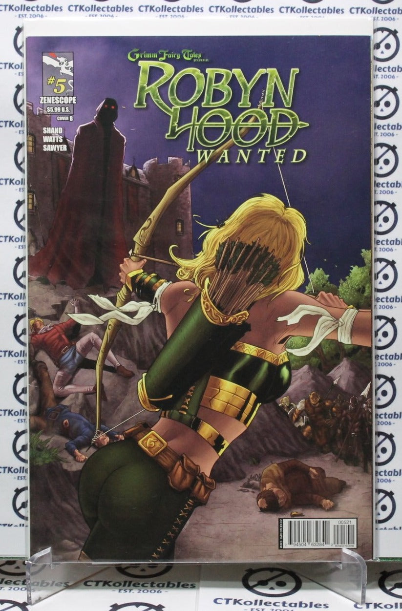 ROBYN HOOD # 5 WANTED VARIANT  GRIMM FAIRY TALES NM ZENESCOPE  2013