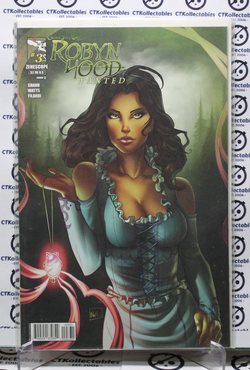 ROBYN HOOD # 3 WANTED VARIANT  GRIMM FAIRY TALES NM ZENESCOPE  2013