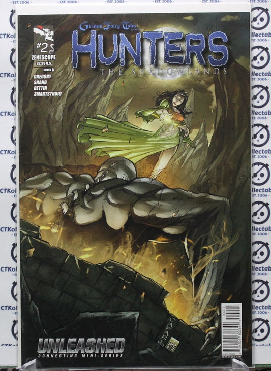 HUNTERS # 2 THE SHADOW LANDS VARIANT GRIMM FAIRY TALES ZENESCOPE VF COMIC BOOK 2013