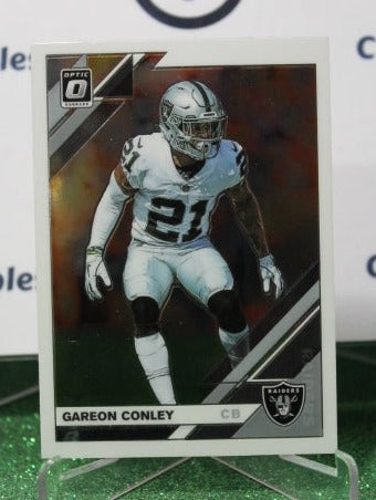 2019 PANINI DONRUSS OPTIC GAREON CONLEY # 77 NFL OAKLAND RAIDERS GRIDIRON  CARD