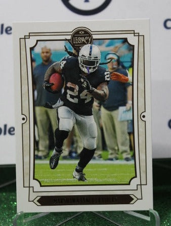 2019 PANINI LEGACY MARSHAWN LYNCH # 80 NFL OAKLAND RAIDERS GRIDIRON  CARD