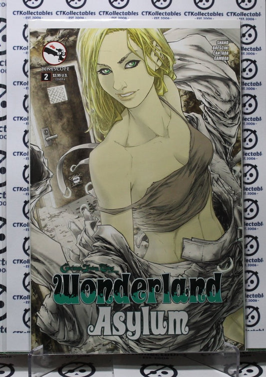 WONDERLAND # 2 ASYLUM GRIMM FAIRY TALES ZENESCOPE NM  COMIC BOOK 2014