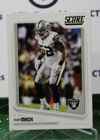 2018 PANINI SCORE KHALIL MACK # 250 NFL OAKLAND RAIDERS GRIDIRON  CARD