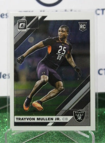 2019 PANINI DONRUSS OPTIC TRAYVON MULLEN JR. # 119 ROOKIE NFL OAKLAND RAIDERS GRIDIRON  CARD