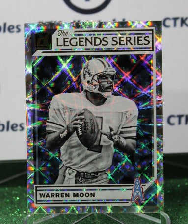  2019 Donruss The Legends Series Football #18 Warren Moon  Houston Oilers Official NFL Trading Card From Panini America : Collectibles  & Fine Art