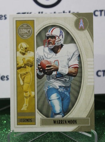 2019 PANINI LEGACY WARREN MOON # 113 NFL HOUSTON OILERS GRIDIRON  CARD