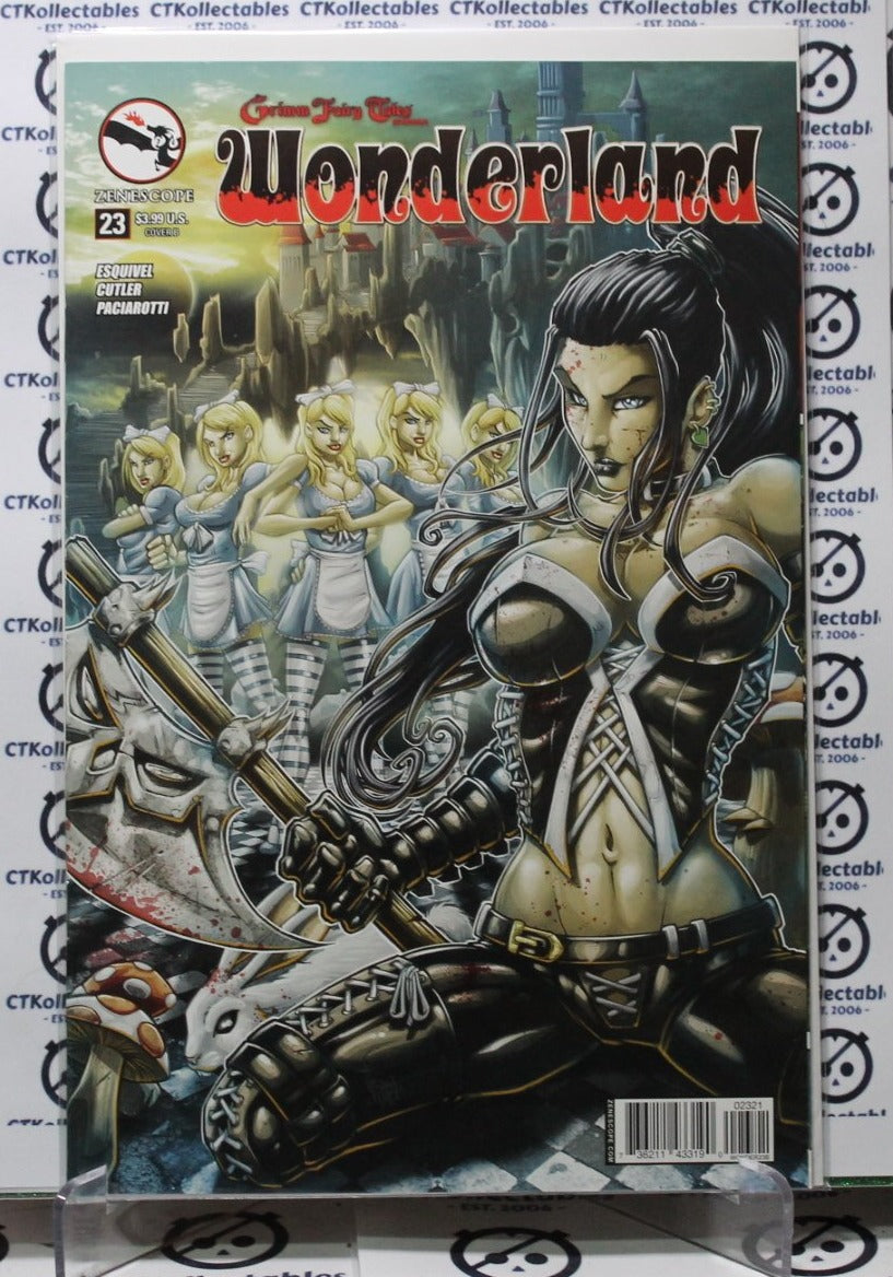 WONDERLAND # 23 GRIMM FAIRY TALES VARIANT ZENESCOPE NM  COMIC BOOK 2014