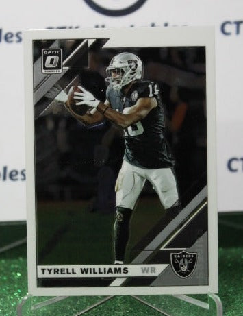 2019 PANINI DONRUSS OPTIC TYRELL WILLIAMS # 76 NFL OAKLAND RAIDERS GRIDIRON  CARD