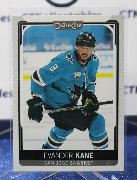 2021-22 O-PEE-CHEE EVANDER KANE # 474 SAN JOSE SHARKS NHL HOCKEY CARD