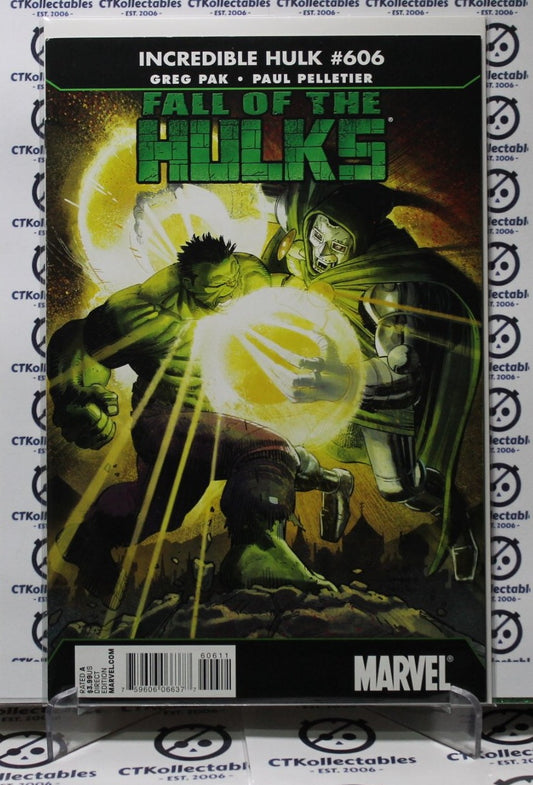 INCREDIBLE HULK # 606 FALL OF THE HULKS MARVEL  VF/NM  COMIC BOOK 2010