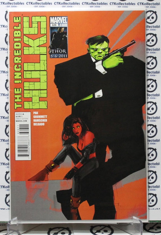 THE INCREDIBLE HULKS # 626 VF MARVEL 2011 SPY COVER