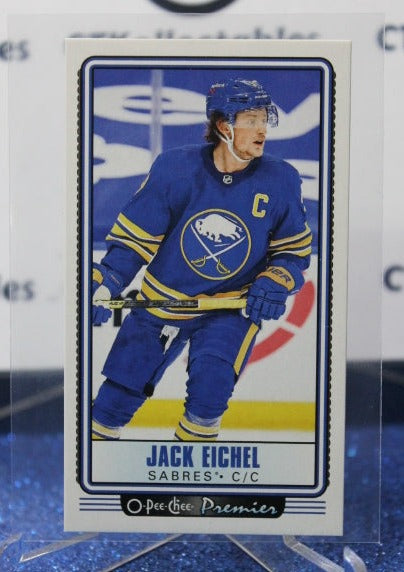 2021-22 O-PEE CHEE PREMIER JACK EICHEL # P-29  TALLBOYS BUFFALO SABRES NHL HOCKEY TRADING CARD