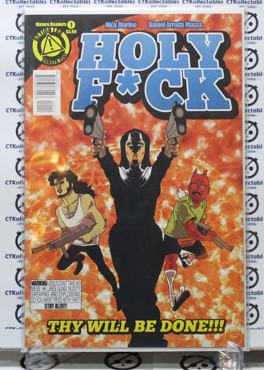 HOLY F*CK # 1  NM ACTION LAB DANGER ZONE COMIC BOOK 2015