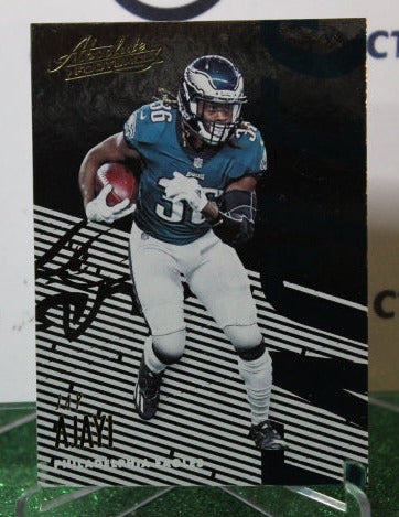 2018 PANINI ABSOLUTE JAY AJAYI # 82 NFL PHILADELPHIA EAGLES GRIDIRON  CARD