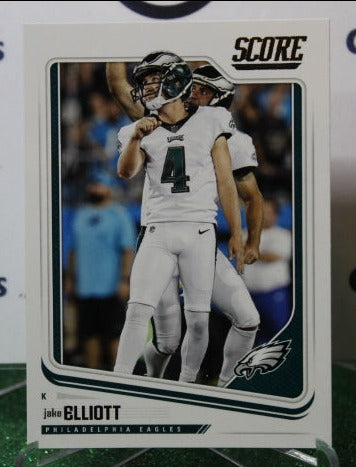 2018 PANINI SCORE JAKE ELLIOTT # 268 NFL PHILADELPHIA EAGLES GRIDIRON  CARD