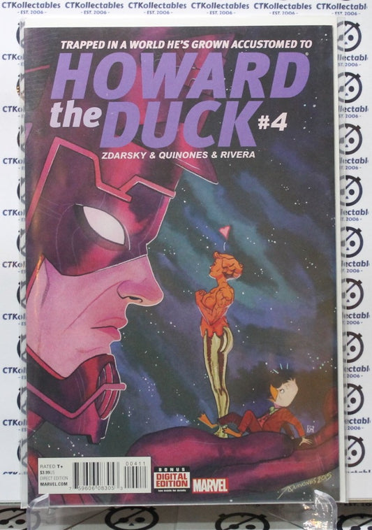 HOWARD THE DUCK # 4  NM MARVEL COMIC BOOK  2016