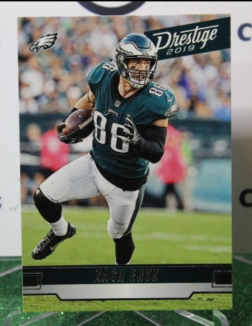 2019 PANINI PRESTIGE ZACH ERTZ # 147 NFL PHILADELPHIA EAGLES GRIDIRON  CARD