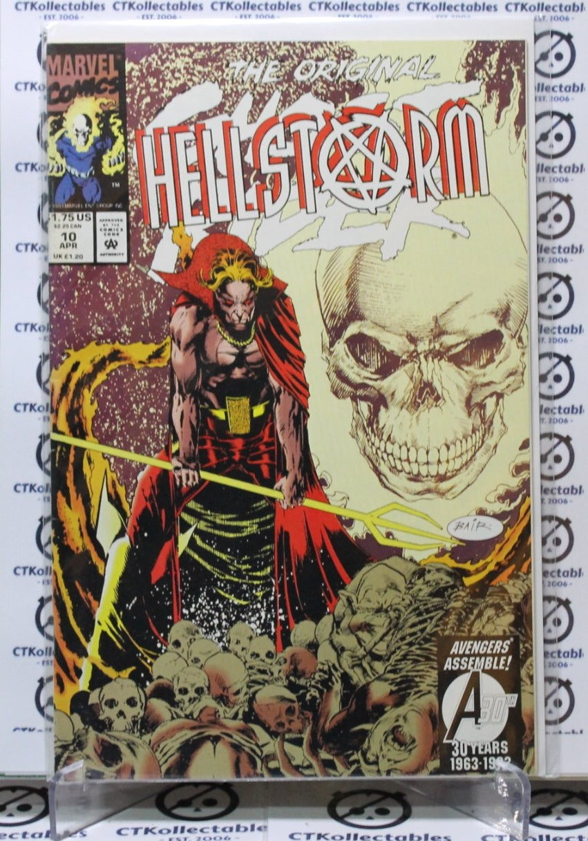 HELLSTORM # 10 PRINCE OF LIES  VF MARVEL COMIC BOOK  1993 (GHOST RIDER)