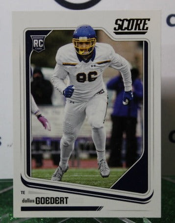 2018 PANINI SCORE DALLES GOEDERT # 377 DRAFT ROOKIE  NFL PHILADELPHIA EAGLES GRIDIRON  CARD