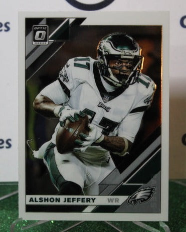 2019 PANINI DONRUSS OPTIC ALSHON JEFFERY # 79 NFL PHILADELPHIA EAGLES GRIDIRON  CARD