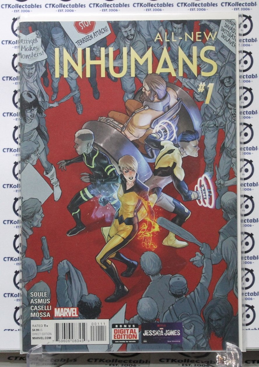 ALL-NEW INHUMANS # 1  NM MARVEL COMIC BOOK 2016