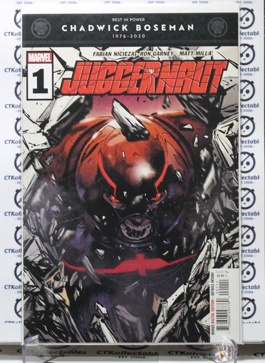 JUGGERNAUT # 1 REST IN POWER CHADWICK BOSEMAN NM MARVEL COMIC BOOK 2020