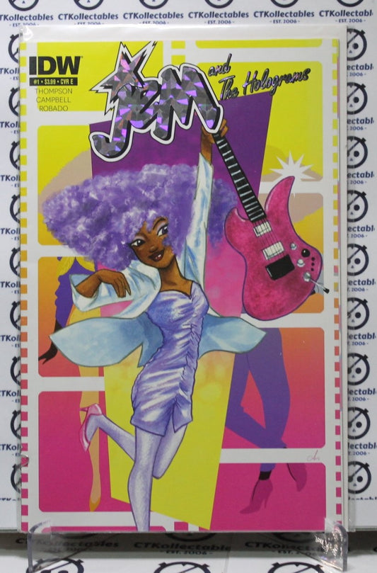 JEM AND THE HOLOGRAMS # 1  VARIANT (E CVR) NM IDW COMIC BOOK 2020