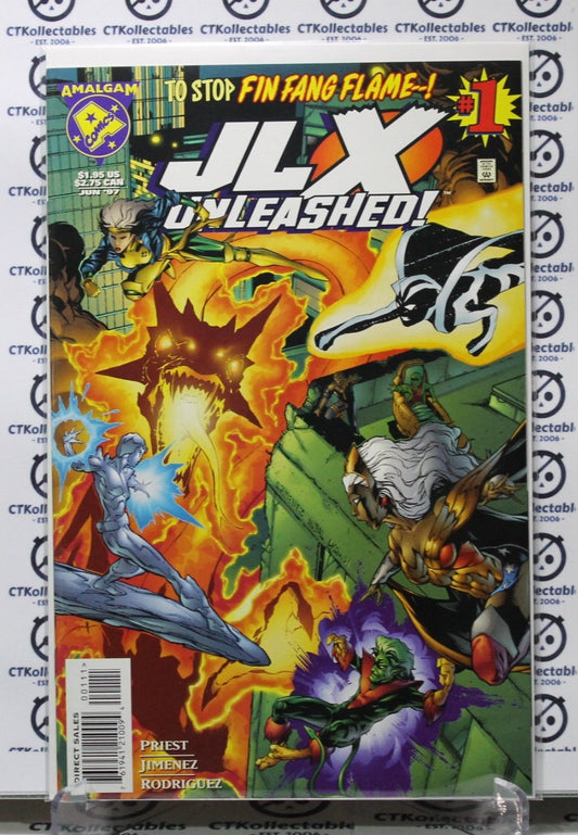 JLX UNLEASHED # 1 AMALGAM COMICS NM 1997