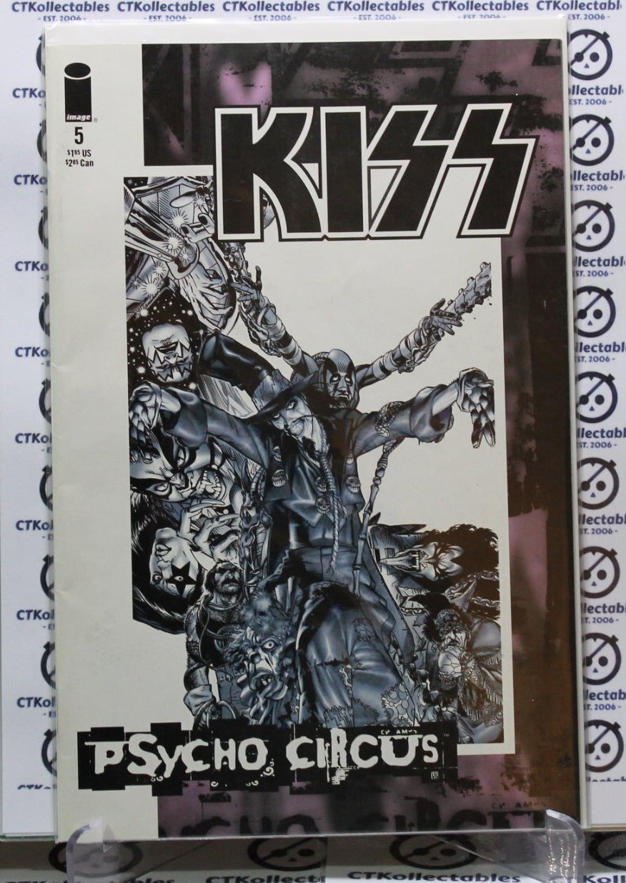 KISS PSYCHO CIRCUS # 5 NM / VF IMAGE COMIC BOOK 1997