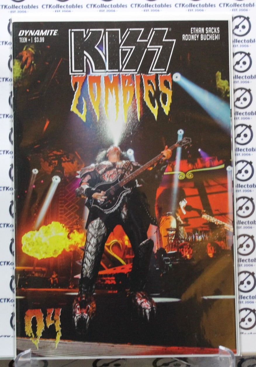 KISS ZOMBIES # 04 VARIANT D PHOTO COVER NM DYNAMITE COMICS NEW 2020