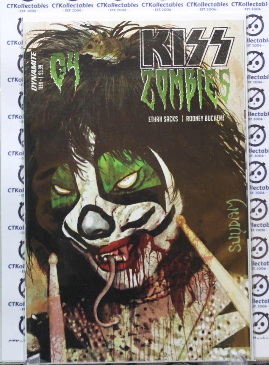 KISS ZOMBIES # 04 VARIANT PETER CRISS COVER NM DYNAMITE COMICS NEW 2020