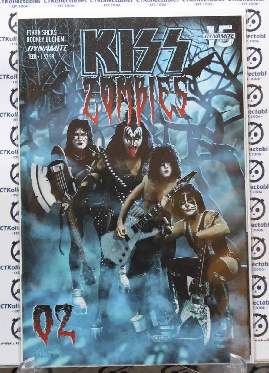 KISS ZOMBIES # 02 VARIANT PHOTO COVER NM DYNAMITE COMICS 2019