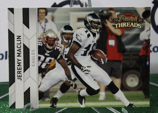 2010 PANINI THREADS JEREMY MACLIN # 112 NFL PHILADELPHIA EAGLES GRIDIRON  CARD