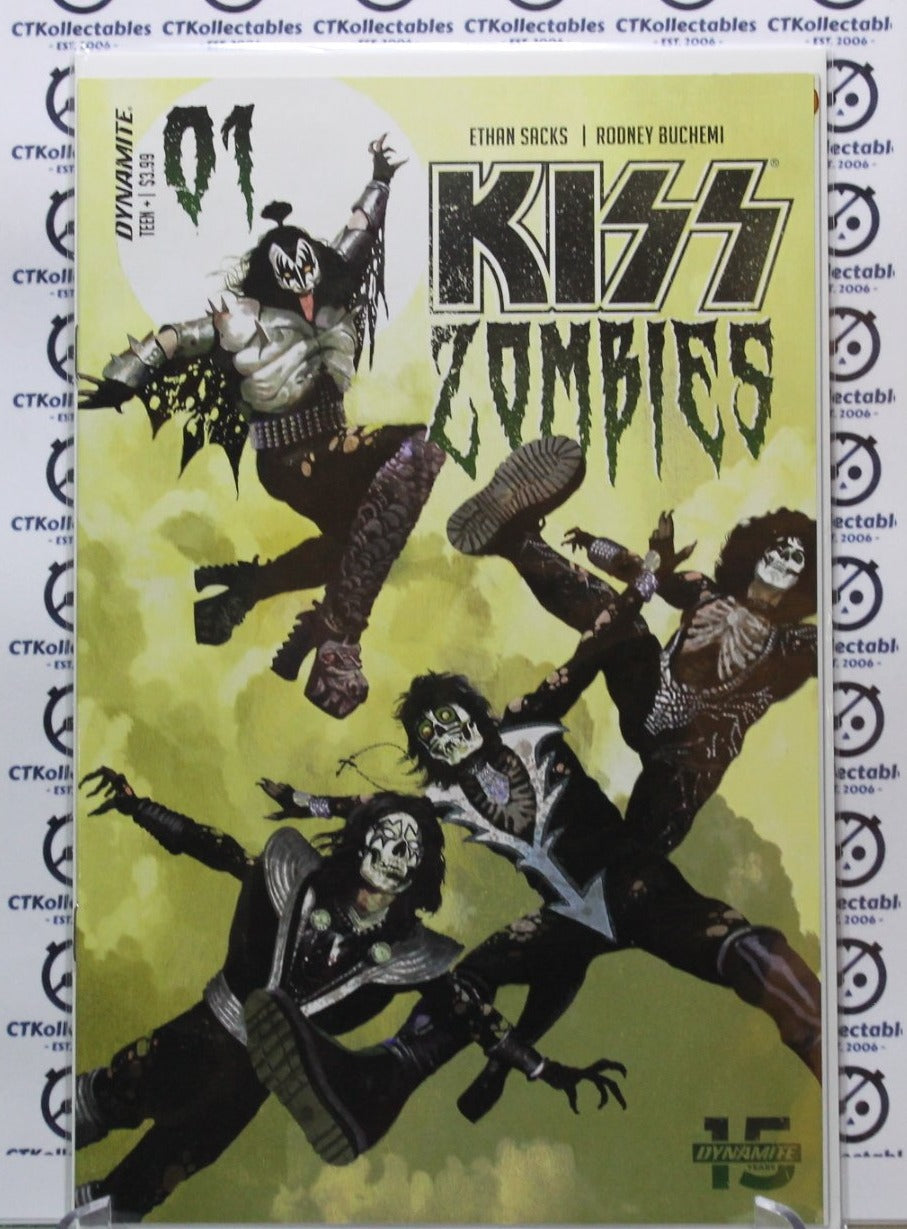 KISS ZOMBIES # 1 VARIANT A COVER NM DYNAMITE COMICS  2019