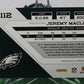 2010 PANINI THREADS JEREMY MACLIN # 112 NFL PHILADELPHIA EAGLES GRIDIRON  CARD