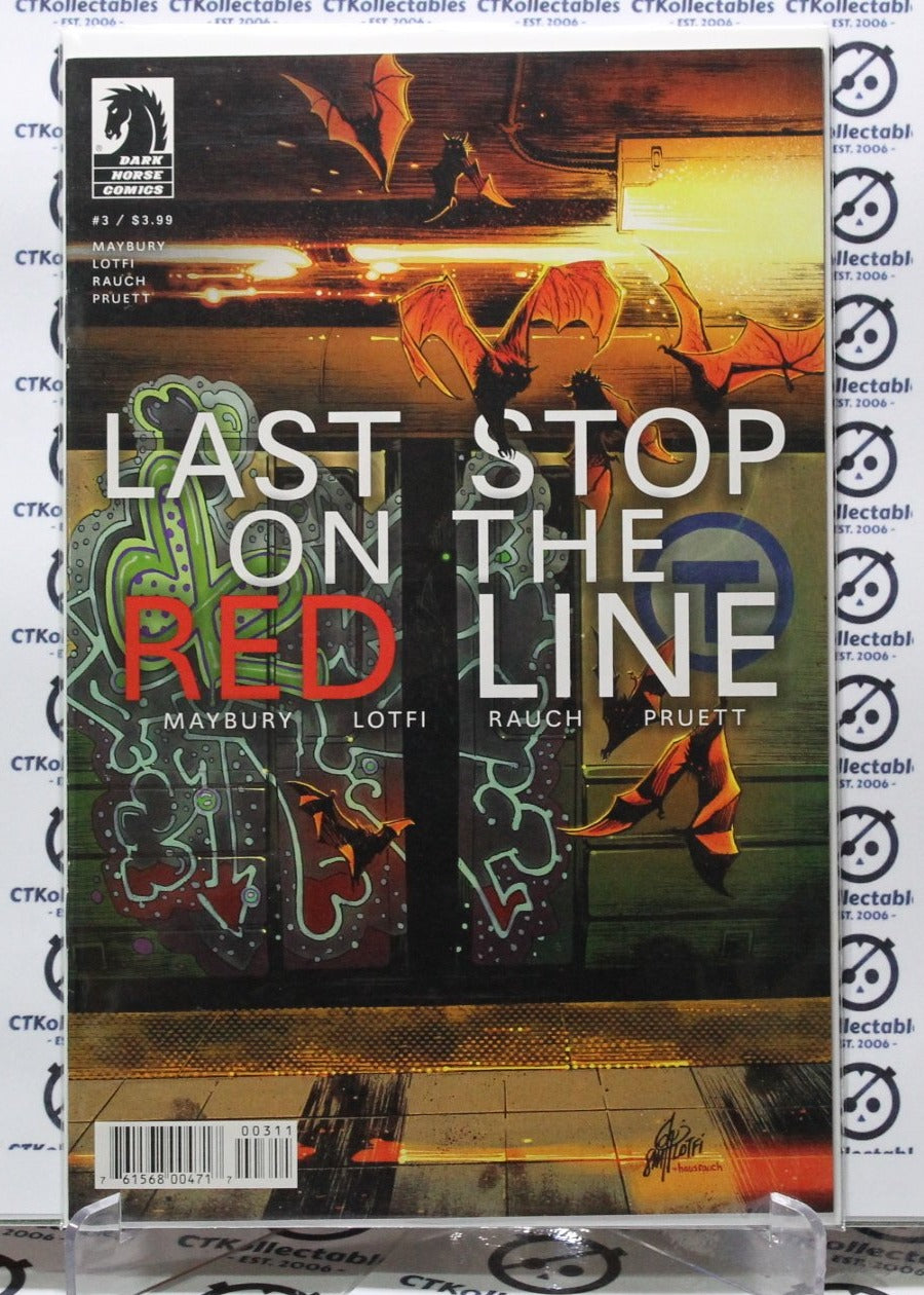 LAST STOP ON THE RED LINE # 3 DARK HORSE COMICS  NM / VF   COMIC BOOK 2019
