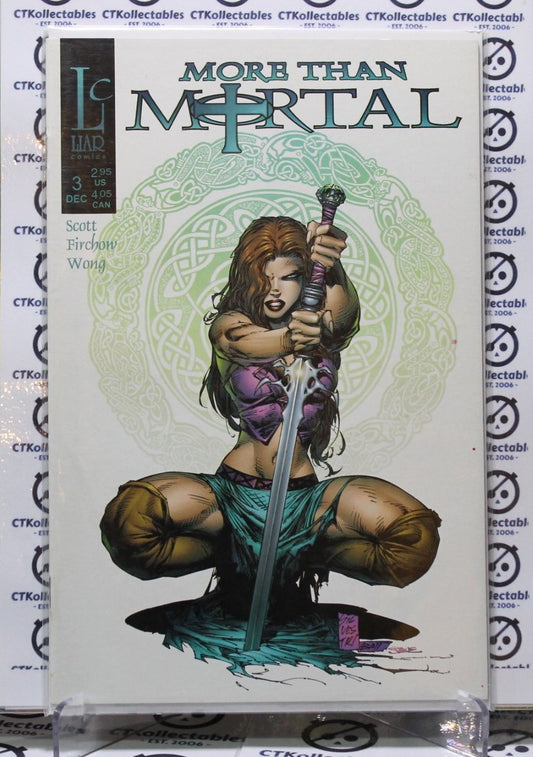 MORE THAN MORTAL # 3 NM/VF LIAR COMICS FIRST PRINT COMIC BOOK 1997