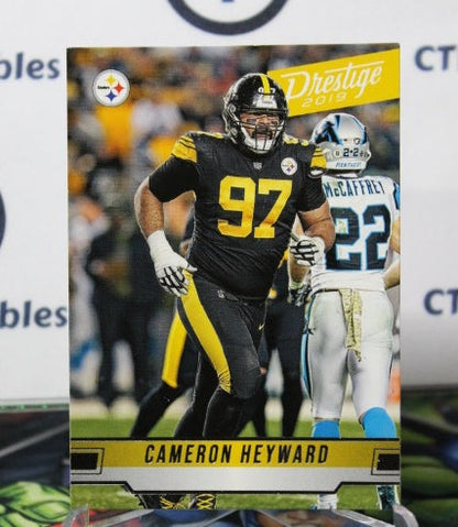 2019  PANINI PRESTIGE CAMERON HEYWARD # 122 NFL PITTSBURGH STEELERS GRIDIRON  CARD