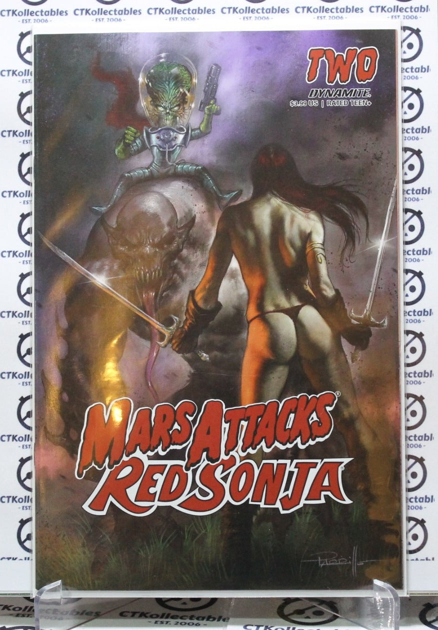 MARS ATTACKS RED SONJA # 2 VARIANT PARRILLO COVER NM DYNAMITE COMICS 2020 COMIC BOOK